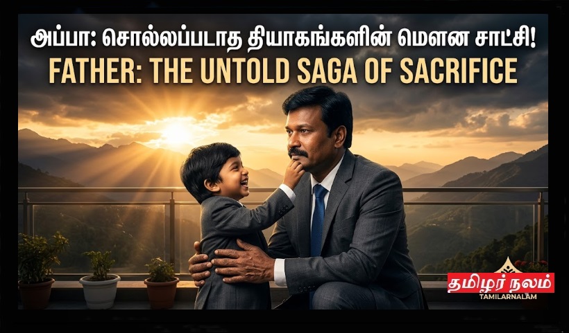 👑 அப்பா: சொல்லப்படாத தியாகங்களின் மௌன சாட்சி! இதுவரை யாரும் எழுதாத ஒரு காவியம்! 👑 | 👑 Father: The silent witness to untold sacrifices! An epic that no one has ever written! 👑