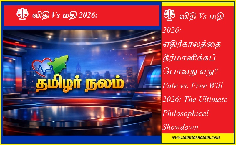 ​⚖️ விதி Vs மதி 2026: எதிர்காலத்தை தீர்மானிக்கப் போவது எது? | ​Fate vs. Free Will 2026: The Ultimate Philosophical Showdown
