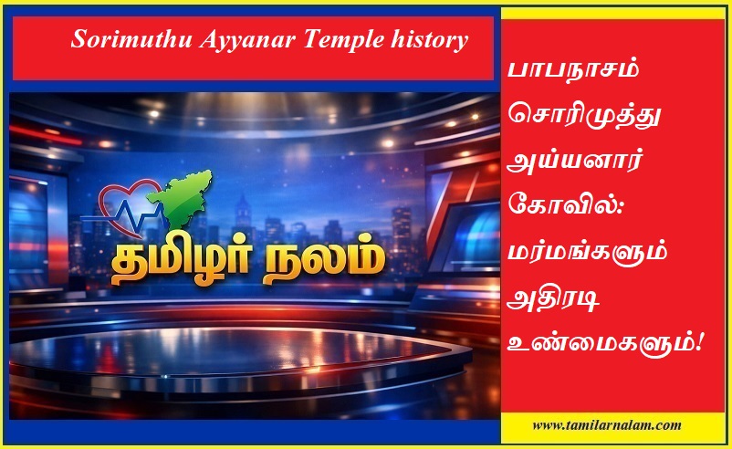 பாபநாசம் சொரிமுத்து அய்யனார் கோவில்: மர்மங்களும் அதிரடி உண்மைகளும்! - தமிழர் நலம் | Sorimuthu Ayyanar Temple Papanasam: Mysteries and Surprising Facts!