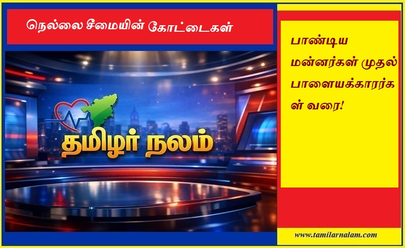 நெல்லை சீமையின் கோட்டைகள்: பாண்டிய மன்னர்கள் முதல் பாளையக்காரர்கள் வரை! - தமிழர் நலம் | Forts of Nellai Region: From Pandya Kings to Palayakkars!