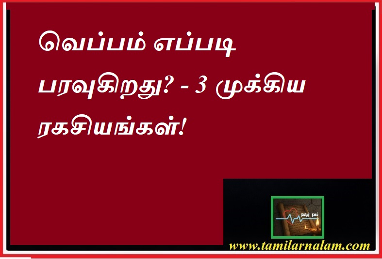 வெப்பம் எப்படி பரவுகிறது? 3 அறிவியல் ரகசியங்கள்! | தமிழர் நலம் | How Does Heat Travel? Conduction, Convection, and Radiation Explained | Tamilar Nalam