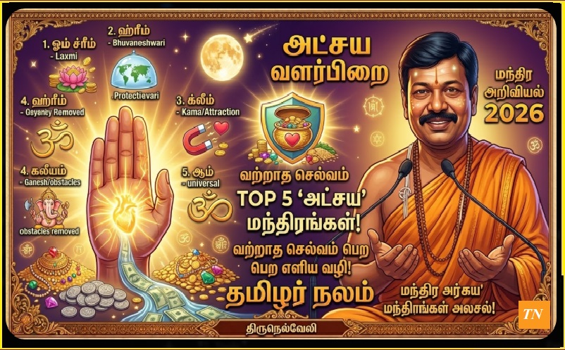 பணம் உங்கள் கையில் எப்போதும் புரளச் செய்யும் 'அட்சய' மந்திரங்கள்! - தமிழர்நலம் | Akshaya Mantras for Infinite Wealth: Ancient Secrets to Attract Money - TamilarNalam