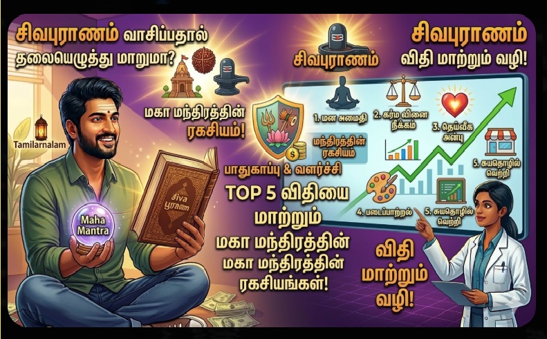 சிவபுராணம் வாசிப்பதால் உங்கள் தலையெழுத்து மாறுமா? - தமிழர்நலம் ஆன்மீகம் | Can Reading Sivapuranam Change Your Destiny? Spiritual Secrets Revealed - TamilarNalam