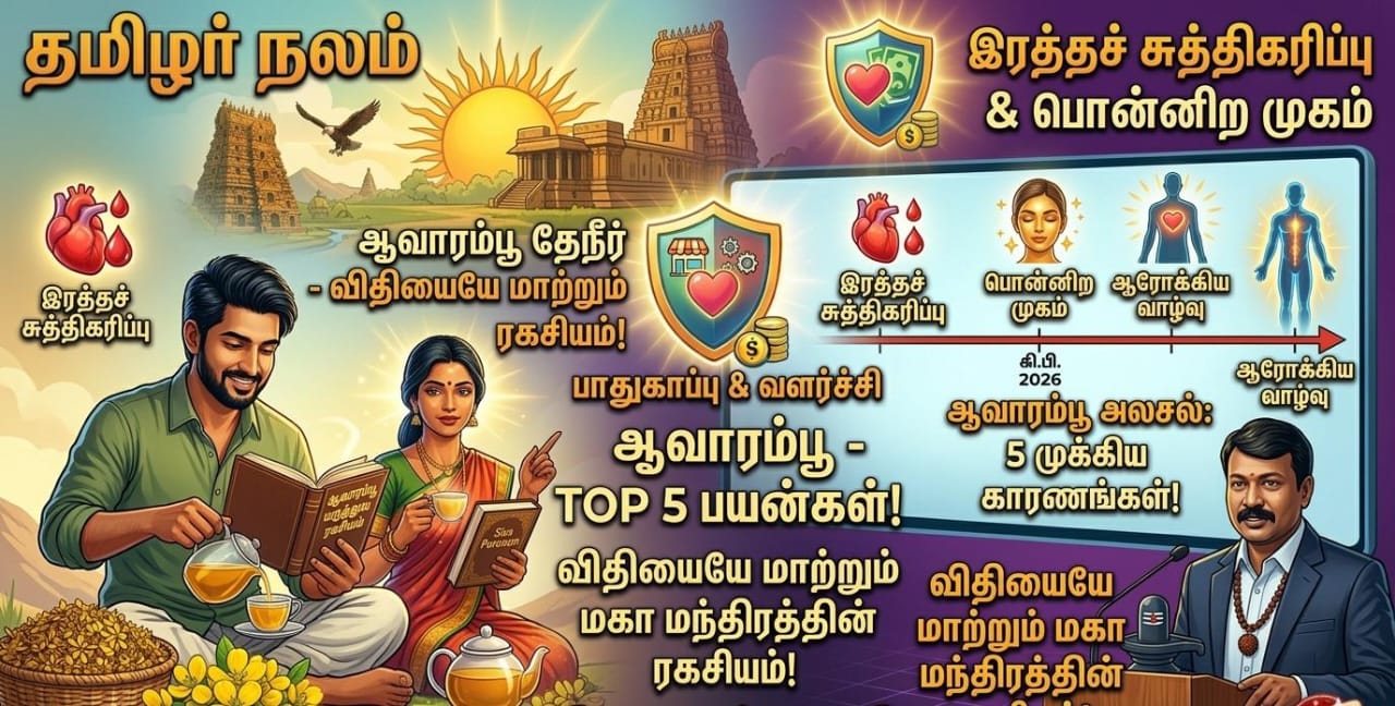 ஆவாரம்பூ தேநீர்: இரத்தத்தைச் சுத்திகரிக்கும் மூலிகை பானம் - தமிழர்நலம் | Aavaram Poo Tea: Ancient Herbal Detox Drink for Blood Purification - TamilarNalam
