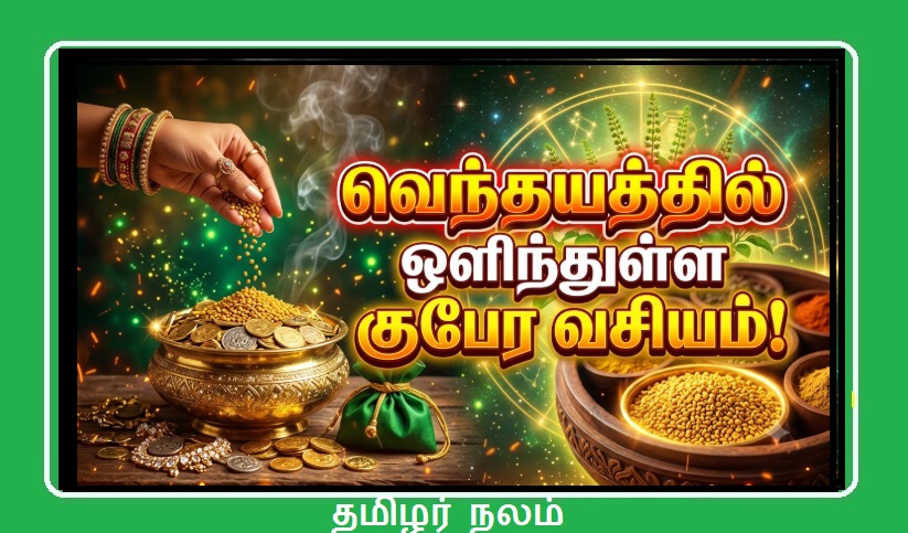 பணம் ஈர்க்கும் 'வெந்தயம்' ரகசியம்! உங்கள் சமையலறையில் இதோ ஒரு மாயாஜாலம்! வறுமை நீங்கும்! | Fenugreek Secret to Attract Money! Kitchen Vastu Tips for Wealth & Prosperity!