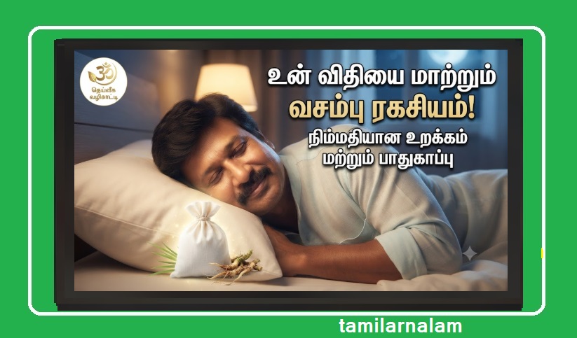 தூங்கும் போது உங்கள் தலையணைக்கு அடியில் 'வசம்பு' வைத்தால் என்ன நடக்கும்? மர்ம ரகசியம்! | What Happens if You Keep 'Acorus Calamus' (Vayambu) Under Your Pillow While Sleeping?
