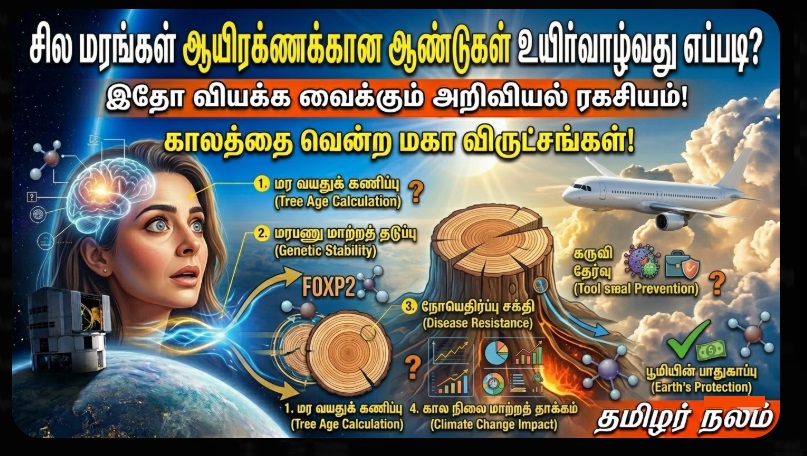 சில மரங்கள் ஆயிரக்கணக்கான ஆண்டுகள் உயிர்வாழ்வது எப்படி? இதோ வியக்க வைக்கும் அறிவியல் ரகசியம்! | Secrets of Long Living Trees Science in Tamil