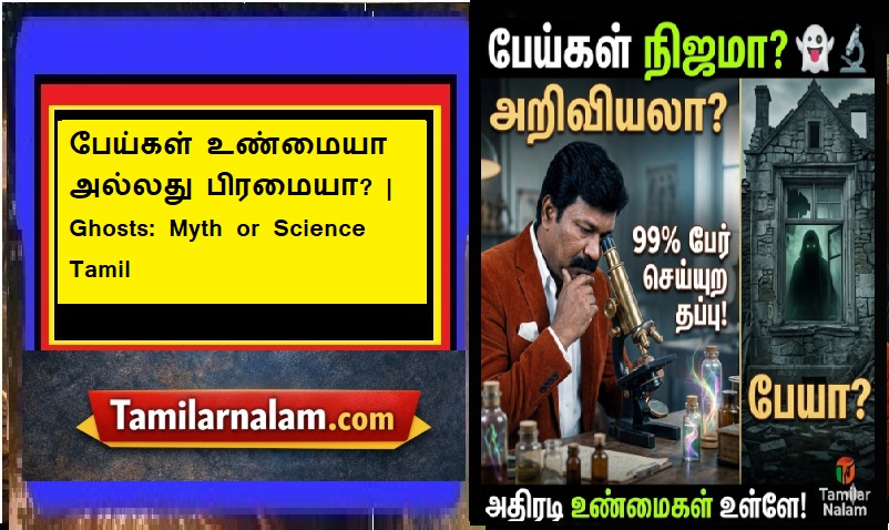 பேய்கள் உண்மையா அல்லது பிரமையா? - அறிவியலும் உளவியலும் சொல்லும் அதிரடித் தகவல்கள்! 👻🔬🌑 | Are Ghosts Real or Just an Illusion? Thrilling Facts Revealed by Science and Psychology
