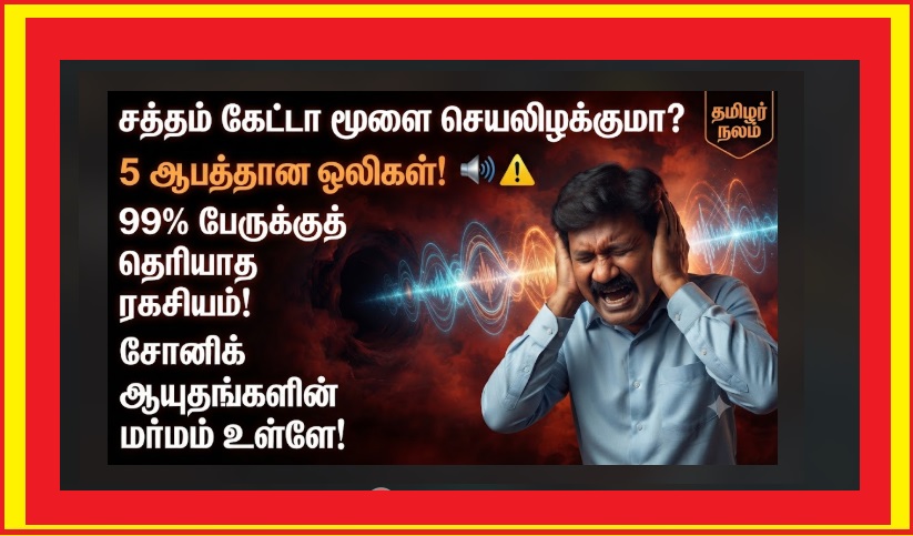 உலகின் மிகவும் ஆபத்தான 5 ஒலிகள்! | 5 Most Dangerous Sounds in the World Tamil | 5 Most Dangerous Sounds in the World! Sonic Weapons That Can Paralyze the Human Brain