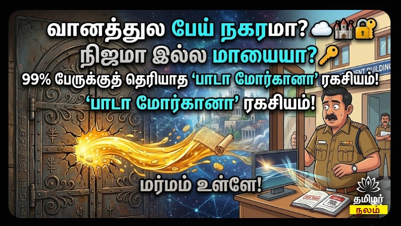 காற்றில் மிதக்கும் பேய் நகரங்கள் மர்மம்! | Floating Cities Mystery China Fata Morgana Tamil