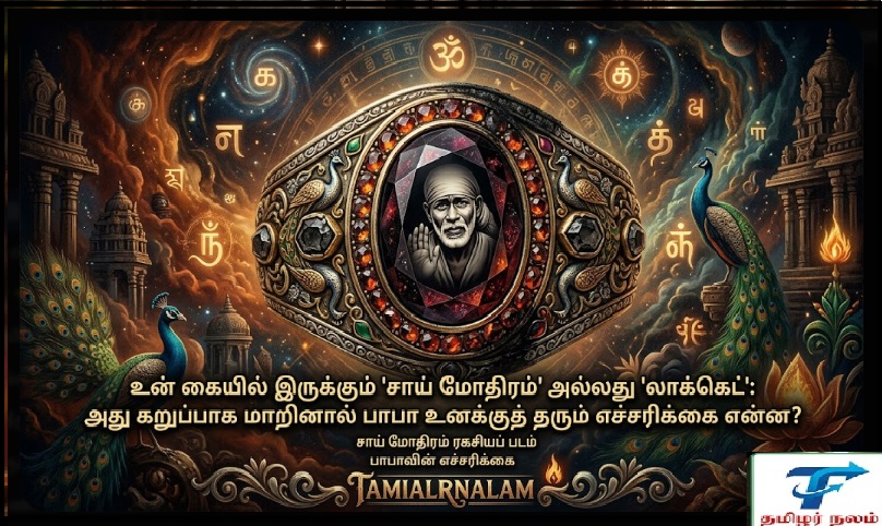 உன் சாய் மோதிரம் கறுப்பாக மாறினால் பாபா தரும் எச்சரிக்கை இதுதான்! | Warning Signs from Your Sai Jewelry: Why Sai Locket Turns Black?