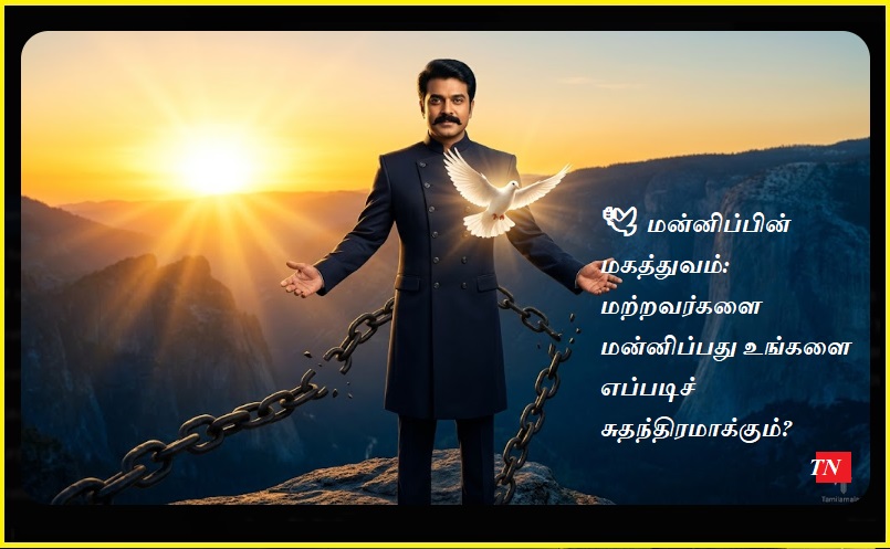 🕊️ மன்னிப்பின் மகத்துவம்: மற்றவர்களை மன்னிப்பது உங்களை எப்படிச் சுதந்திரமாக்கும்? (மன அமைதி ரகசியம்) | The Greatness of Forgiveness: How Forgiving Others Sets You Free!