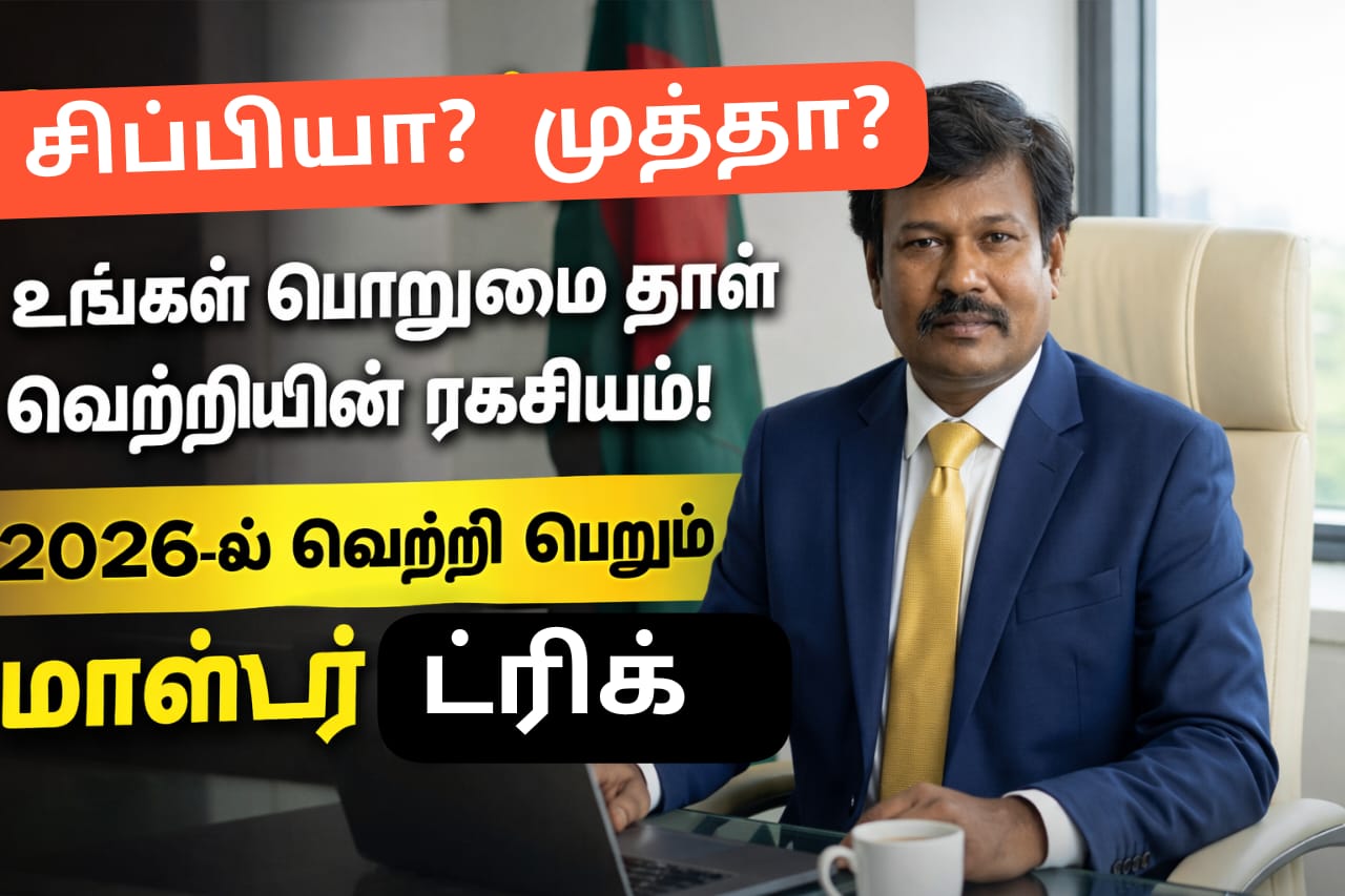 பொறுமை எனும் முத்து: 2026-ன் பரபரப்பான உலகில் வெற்றியைச் செதுக்கும் ரகசியம்! - தமிழர் நலம் | The Pearl of Patience: The Secret to Success in the Hyper-Fast World of 2026!
