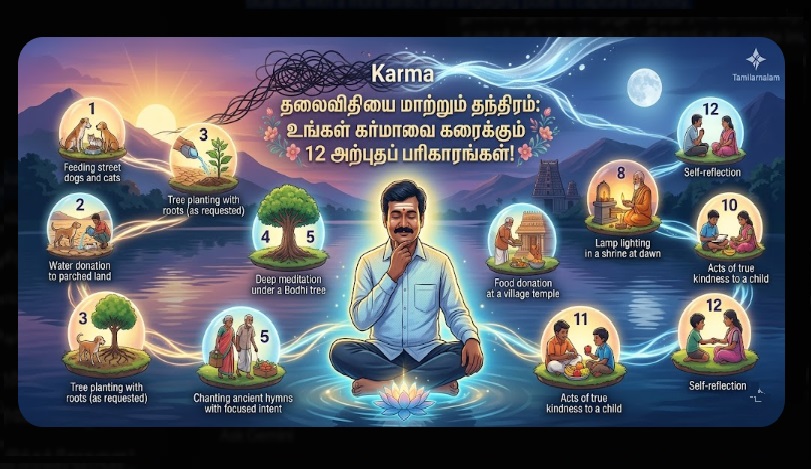 உங்கள் தலையெழுத்தை மாற்றும் எளிய ஆன்மீகப் ரகசியங்கள்! செல்வமும் நிம்மதியும் பெருக சூட்சும வழிகள்! | Simple Spiritual Remedies to Change Your Destiny: Powerful Secrets for Wealth and Peace!