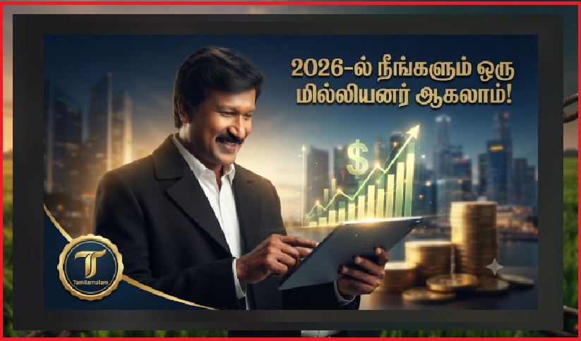 ​2026-ல் ஒரு மில்லியனர் (Millionaire) ஆவது எப்படி? பணத்தைச் சேமிக்கும் 5 ரகசியங்கள்! | How to Become a Millionaire in 2026: 5 Secrets to Saving and Growing Wealth!