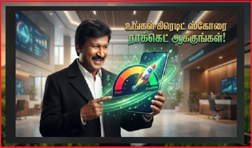 2026-ல் உங்கள் 'கிரெடிட் ஸ்கோரை' ராக்கெட் வேகத்தில் உயர்த்துவது எப்படி? | How to Boost Your Credit Score Like a Rocket in 2026: Fast-Track Secrets!