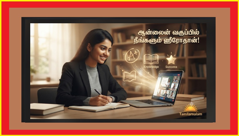 ஆன்லைன் வகுப்புகளில் (Online Classes) அசத்துவது எப்படி? மாணவர்களுக்கான 5 ரகசியங்கள்! | How to Excel in Online Classes: 5 Secrets for Students in 2026!