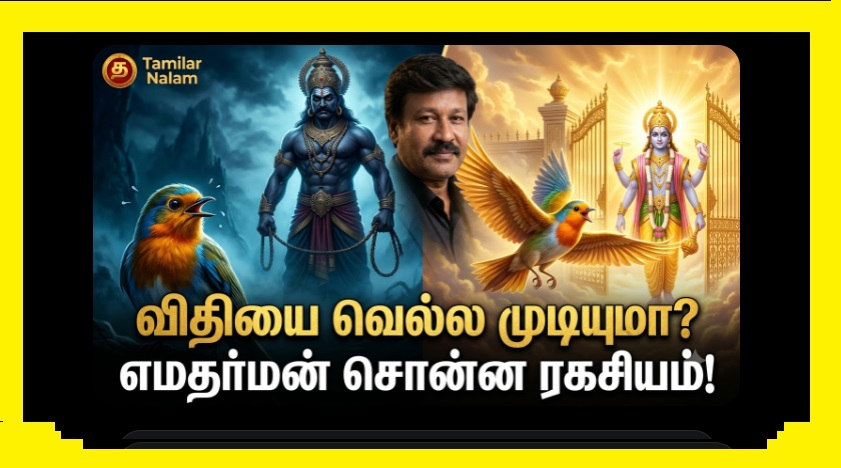 விதியின் சூட்சமம்: விதியை மதியால் வெல்ல முடியுமா? எமதர்மன் சொன்ன ரகசியம்! | தமிழர்நலம் | Secret of Destiny: Can Intellect Overpower Fate? Yama Dharma's Deep Lesson | Tamilar Nalam