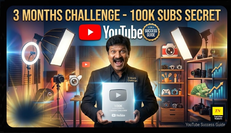 🔥 3 மாதத்தில் சில்வர் பட்டன்! யூடியூப்பில் சாதிக்க யாரும் சொல்லாத ரகசியங்கள்! | 🔥 YouTube Silver Play Button in 3 Months! Secret Strategies Unveiled!