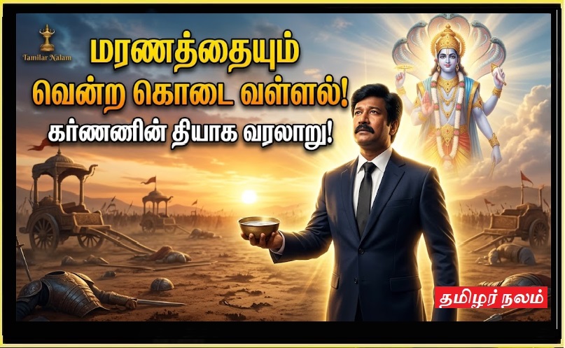 ​கர்ணன் கொடுத்த கொடை: வாழ்நாள் முழுவதும் நாம் கற்க வேண்டிய தியாகப் பாடம்! | Karna's Gift: A Lesson in Sacrifice We Must Learn Throughout Our Lives!