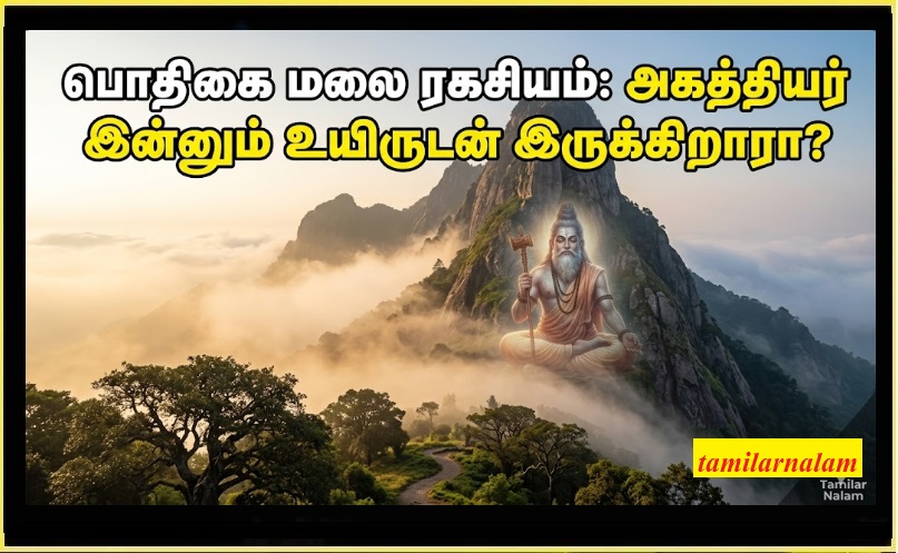 சித்தர்கள் வாழும் பொதிகை மலை: இன்னும் உயிருடன் இருக்கும் அகத்தியர் முனிவரின் ரகசியம்! | The Mystical Pothigai Hills: The Secret of Eternal Sage Agastya!