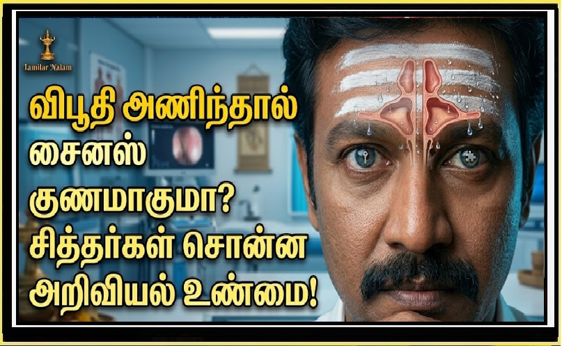 விபூதி (திருநீறு) அணிவதால் சைனஸ் குணமாகுமா? சித்தர்கள் சொன்ன அதிரடி அறிவியல் காரணம்! | Does Vibhuti Cure Sinus? The Hidden Science and Siddhar Secrets Revealed!