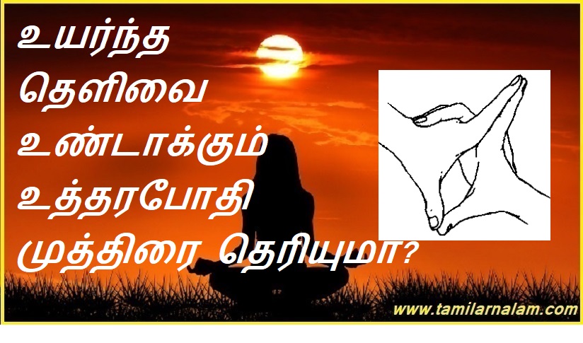 உயர்ந்த தெளிவை உண்டாக்கும் உத்தரபோதி முத்திரை தெரியுமா? | Do you know the Uttara Bodhi Mudra that produces superior clarity?