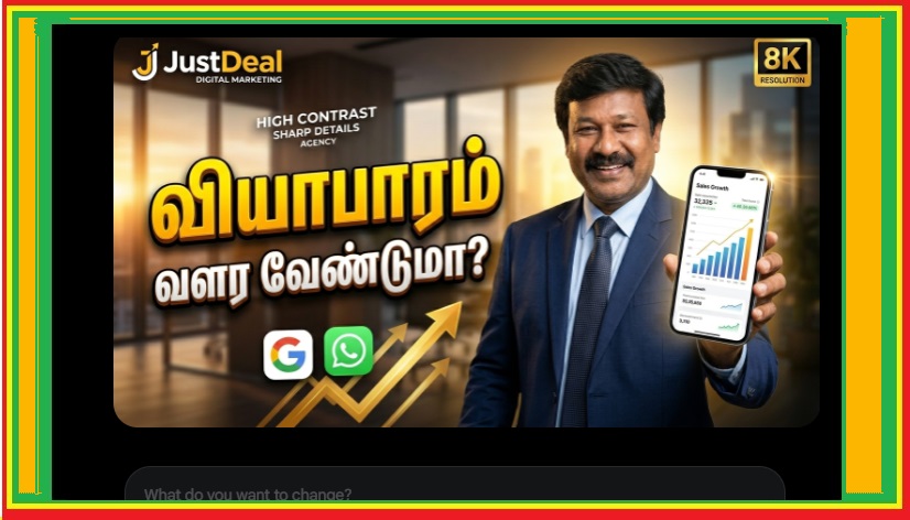உங்கள் வியாபாரம் இன்னும் யாருக்கும் தெரியலையா? JustDeal மூலம் மக்கள் தேடும் பிராண்டாக மாறுங்கள்! | Is your business still unknown to anyone? Become the brand people are searching for with JustDeal!