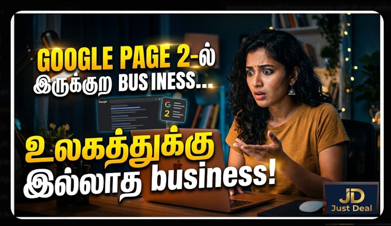 “Google-ல் Page 2-ல இருக்குற business… உலகத்துக்கு இல்லாத business!” | “A business on Page 2 of Google… is a business that doesn’t exist to the world!”