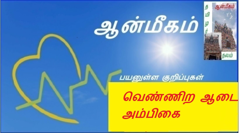 வெண்ணிற ஆடை அம்பிகை | Ambigai in white dress