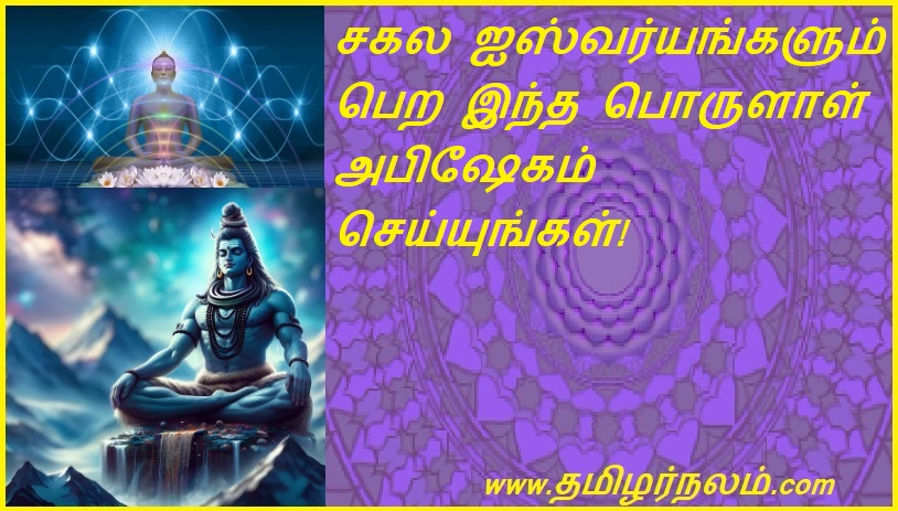 சகல ஐஸ்வர்யங்களும் பெற இந்த பொருளாள் அபிஷேகம் செய்யுங்கள் | Anoint this object to get all the riches