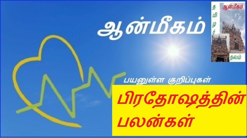 பிரதோஷத்தின் பலன்கள் | Benefits of pradosha