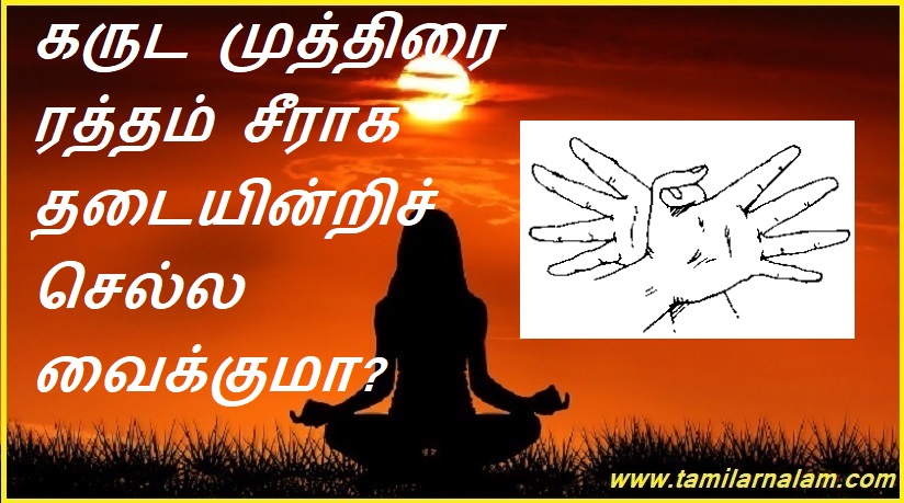 கருட முத்திரை ரத்தம் சீராக தடையின்றிச் செல்ல வைக்குமா? | Does Garuda Mudra make the blood flow smoothly and without obstruction?