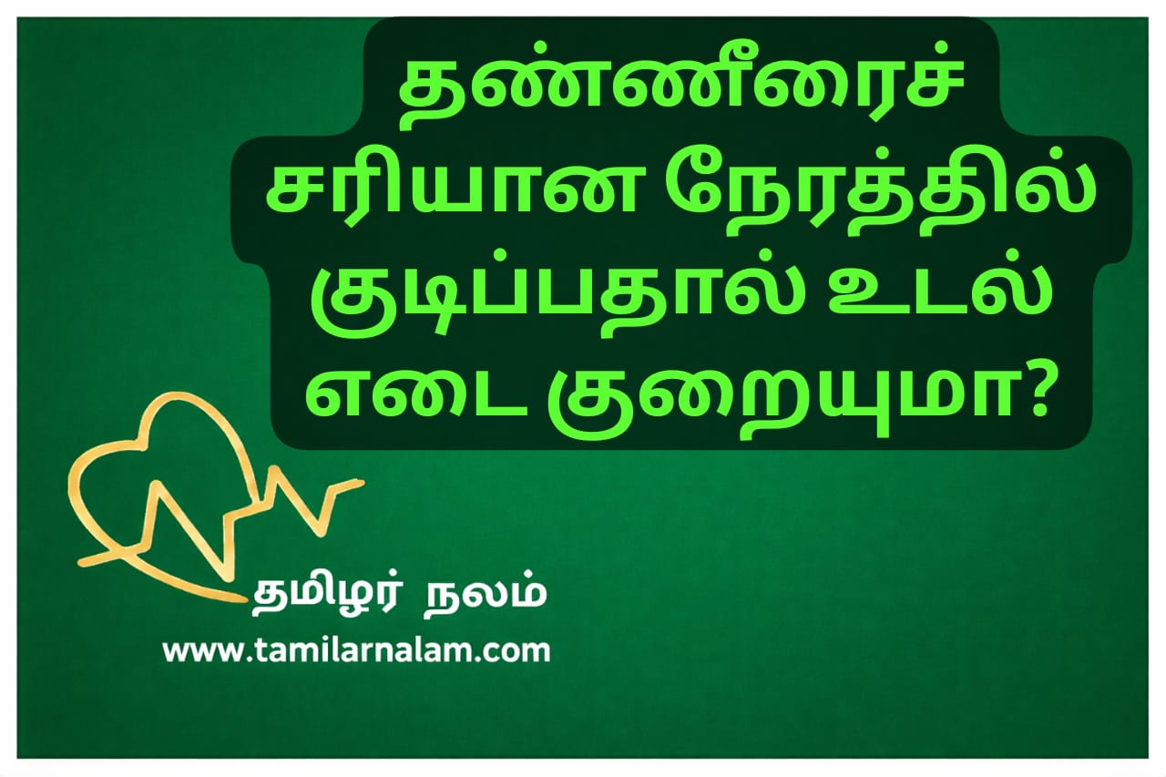  தண்ணீரைச் சரியான நேரத்தில் குடித்தால் உடல் எடை குறையுமா? | தமிழர் நலம் | Japanese Water Therapy 2026: Weight Loss Secret | Tamilar Nalam