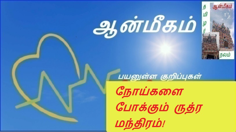 நோய்களை போக்கும் ருத்ர மந்திரம்! | Rudra mantra to cure diseases!