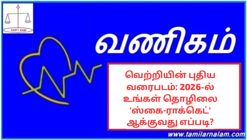 வெற்றியின் புதிய வரைபடம்: 2026-ல் உங்கள் தொழிலை 'ஸ்கை-ராக்கெட்' ஆக்குவது எப்படி? | The new roadmap to success: How to 'skyrocket' your business in 2026?