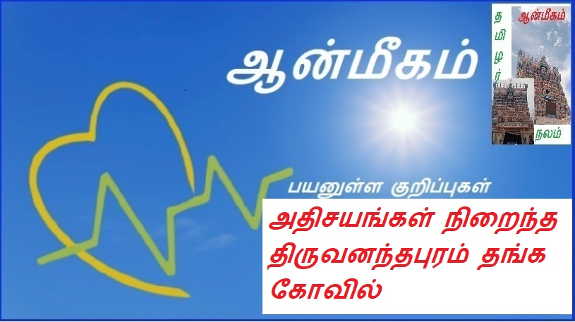 அதிசயங்கள் நிறைந்த திருவனந்தபுரம் தங்க கோவில் | Thiruvananthapuram Golden Temple full of wonders