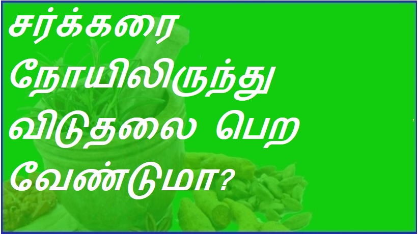 சர்க்கரை நோயிலிருந்து விடுதலை பெற வேண்டுமா? | Want to get rid of diabetes?