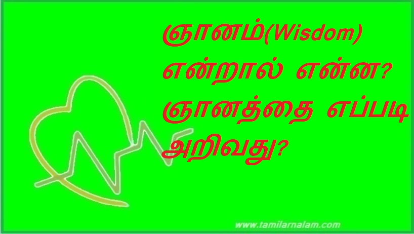 ஞானம்(Wisdom) என்றால் என்ன? ஞானத்தை எப்படி அறிவது? | What is wisdom? How to know wisdom?