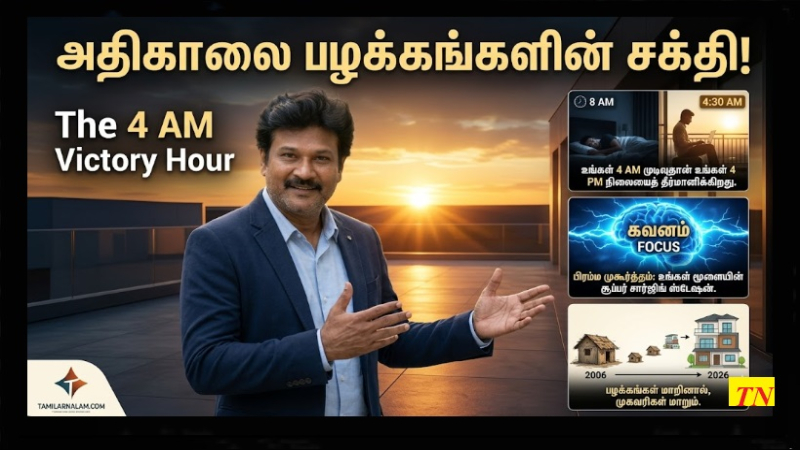 பிரம்ம முகூர்த்தம்: 20 வருட இருளும், ஒரு விடியலும்! இது வெறும் நேரம் அல்ல; உங்கள் மூளையின் 'Admin Access'!