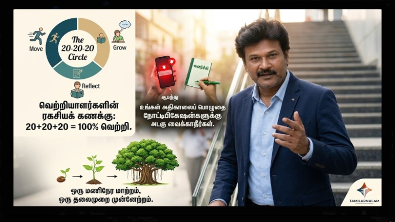 பிரம்ம முகூர்த்தத்தின் முதல் 60 நிமிடங்கள்: உங்கள் தலையெழுத்தை நீங்களே எழுதும் 'Golden Hour' Action Plan!