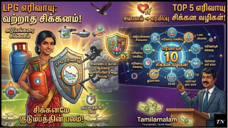 சமையல் எரிவாயுவை (LPG) நீண்ட நாள் நீடிக்கச் செய்யும் ரகசிய டிப்ஸ்! - தமிழர்நலம்