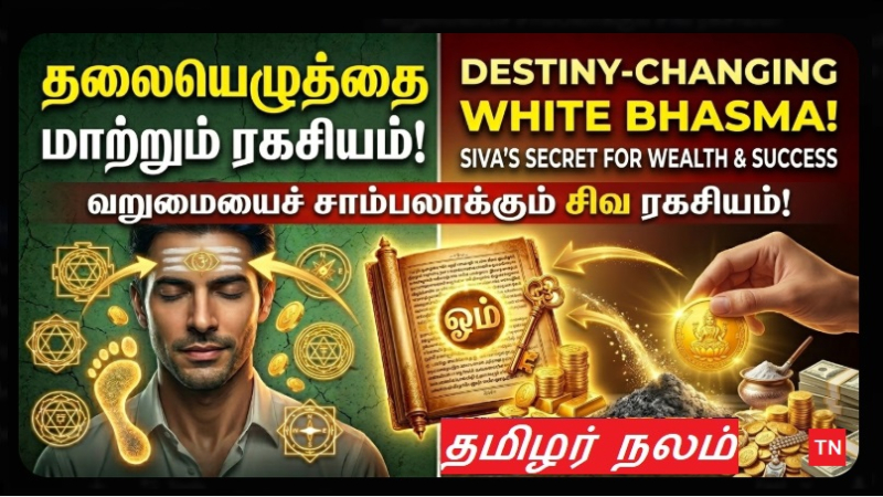 பணத்தை ஈர்க்கும் 'வெள்ளை விபூதி' ரகசியம்! நெற்றியில் இட்டால் இவ்வளவு மாற்றங்களா?