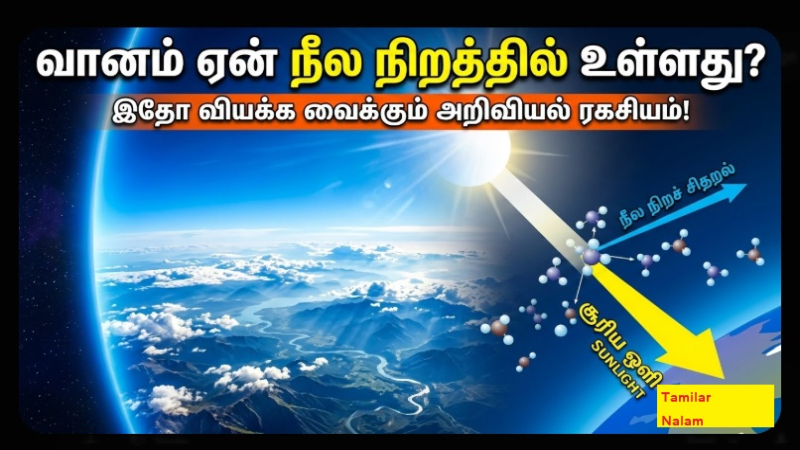 வானம் ஏன் நீல நிறத்தில் இருக்கிறது? இதோ வியக்க வைக்கும் அறிவியல் ரகசியம்!