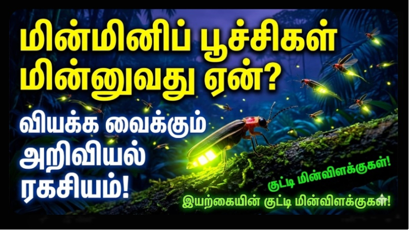 ​மின்மினிப் பூச்சிகள் மின்னுவது ஏன்? இதோ வியக்க வைக்கும் அறிவியல் ரகசியம்!