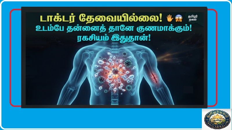 மனித உடல் தானாக குணமாகும் ரகசியம்! | How Human Body Heals Itself Science Tamil | From Wounds to Diseases: How the Human Body Heals Itself? The Mysteries of a Living Factory