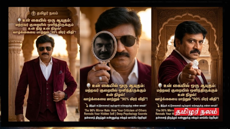 உன் கையில் ஒரு ஆயுதம்: மற்றவர் குறையில் ஒளிந்திருக்கும் உன் நிழல்! வாழ்க்கையை மாற்றும் 