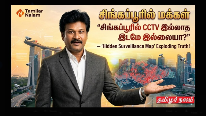 😱🗺️ “சிங்கப்பூரில் CCTV இல்லாத இடமே இல்லையா?” – Hidden Surveillance Map அதிர்ச்சி உண்மை! 🔥 | 😱🗺️ “Is there really nowhere in Singapore without CCTV?” – The Shocking Truth Behind the Hidden Surveillance Map! 🔥