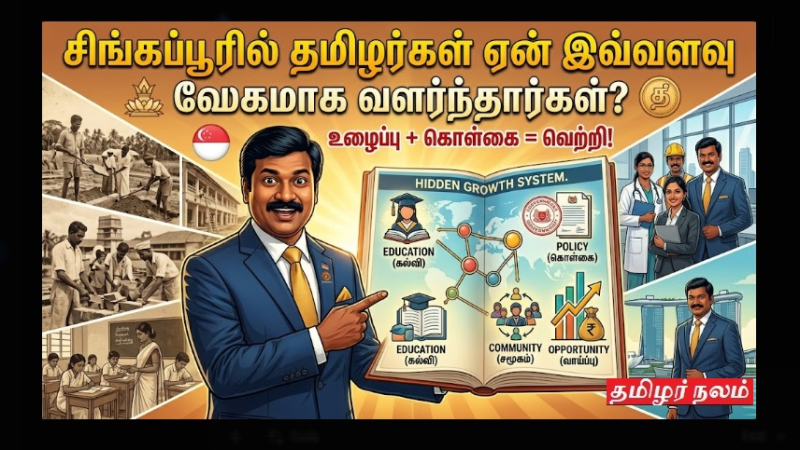 😱📊 “சிங்கப்பூரில் தமிழர்கள் ஏன் மற்ற சமூகத்தை விட வேகமாக வளர்ந்தார்கள்?” – Hidden Reality Explained!  | 😱📊 “Why Did Tamils ​​in Singapore Progress Faster Than Other Communities?” – Hidden Reality Explained!