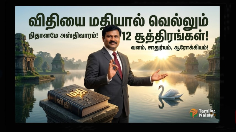 நிதானம் தான் வாழ்க்கையின் அஸ்திவாரம்: விதியை மதியால் வெல்லும் 12 சூத்திரங்கள்!